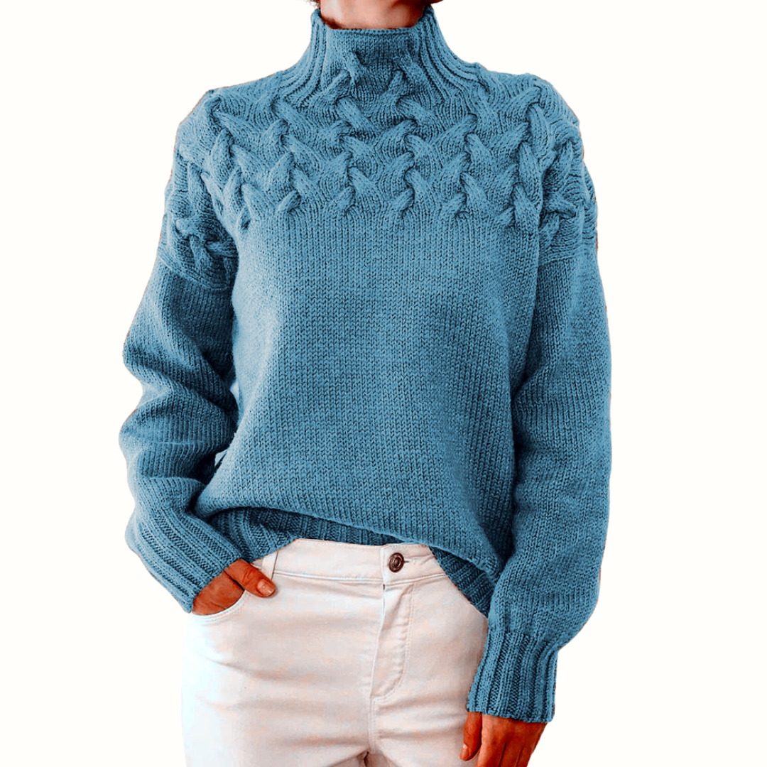 Nina | Cozy Knit Turtleneck