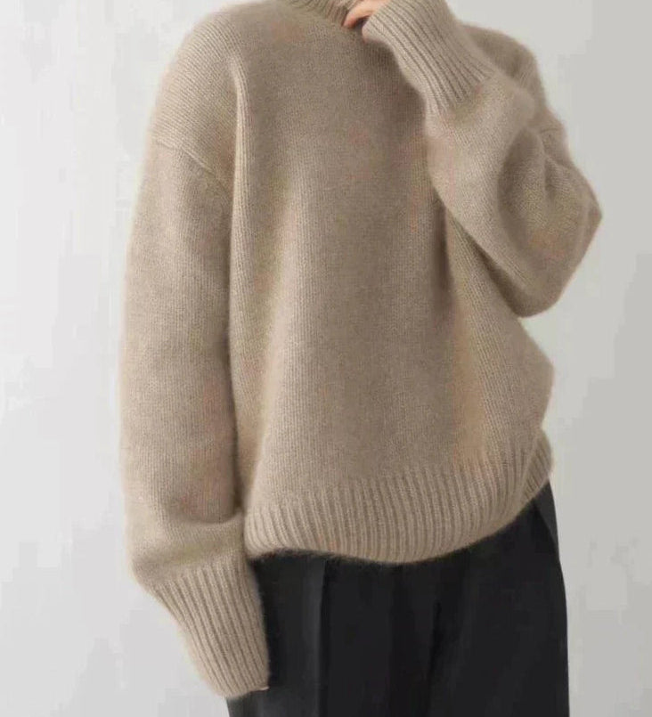 Amaya | Premium Cashmere Roll Neck Sweater