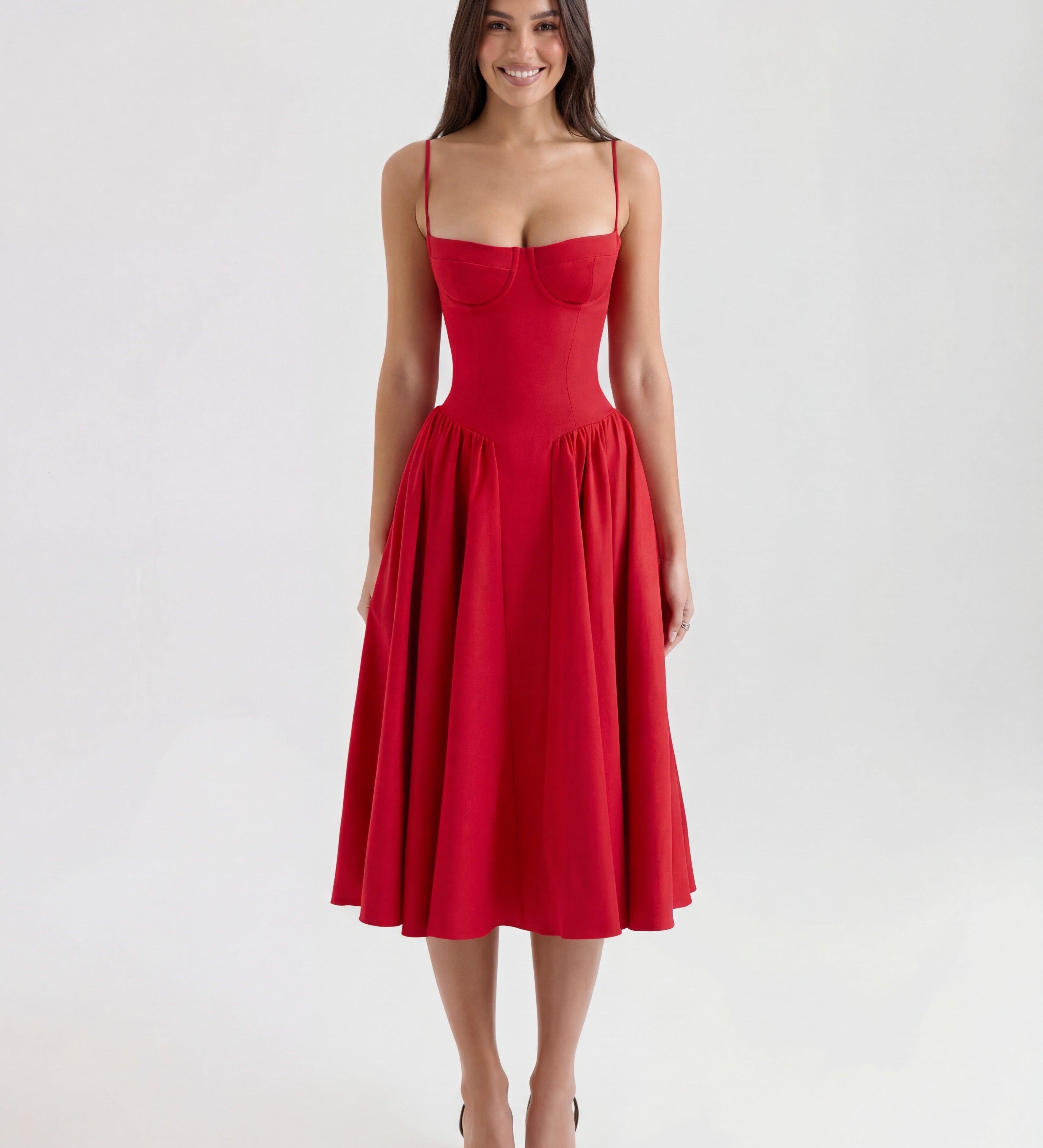 Amaria | Elegant Midi Dress