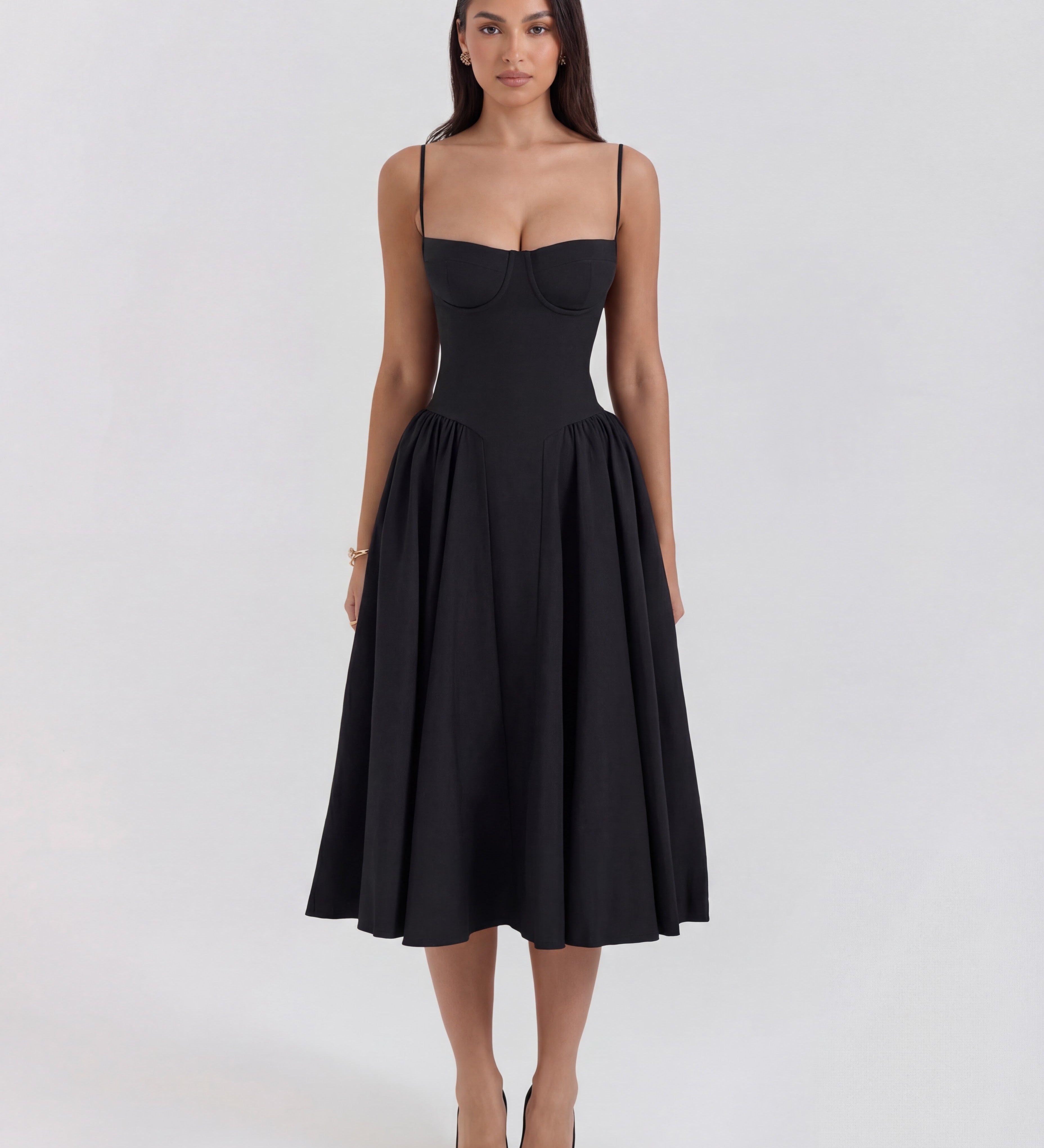Amaria | Elegant Midi Dress