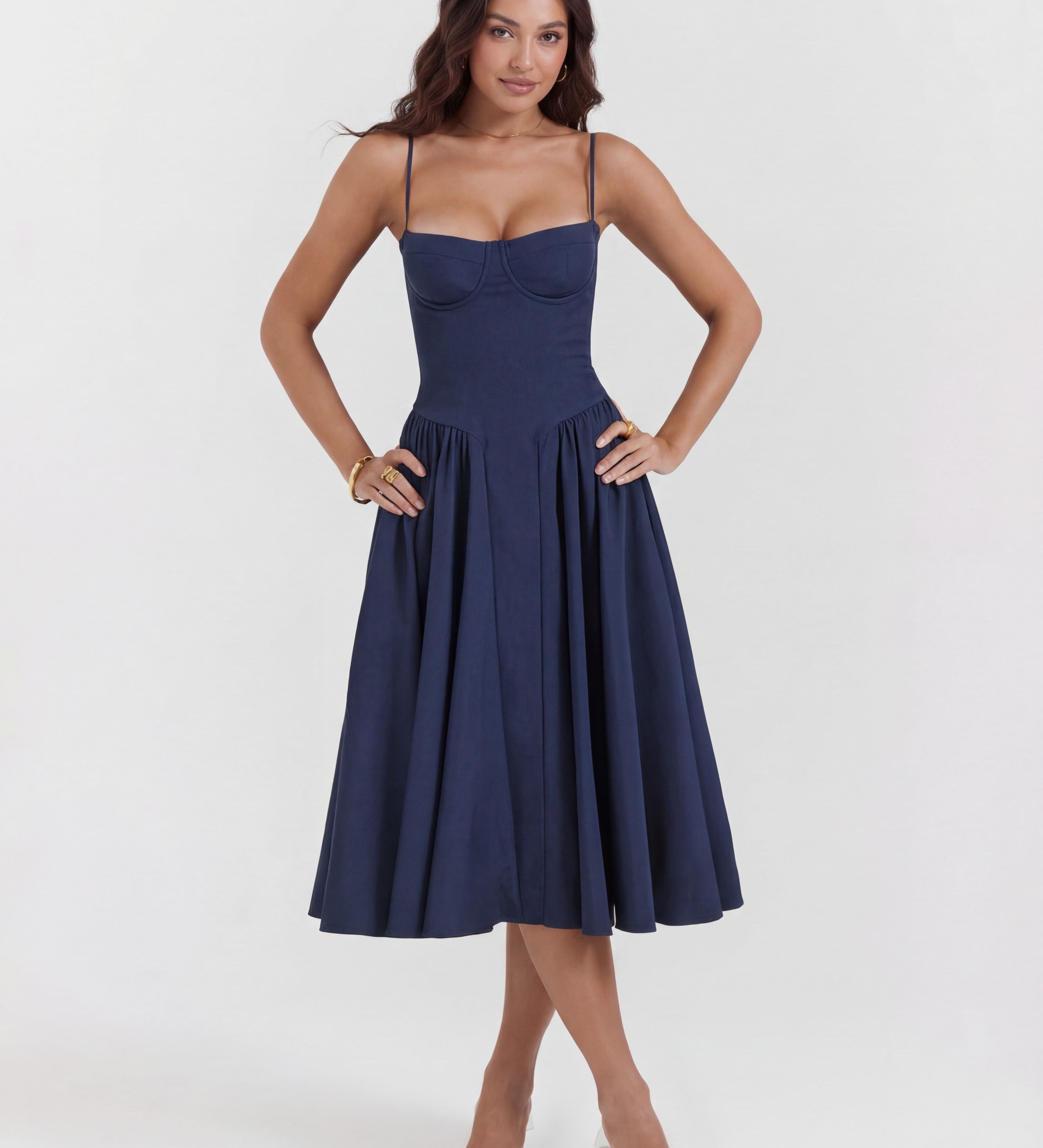 Amaria | Elegant Midi Dress