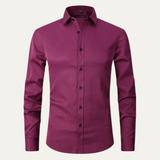 The Beaumont Men’s Non Iron Button Up Stretch Dress Shirt