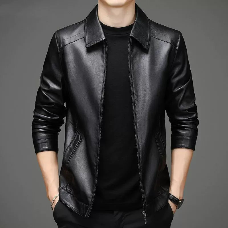 Julien™ Casual Leather Jacket