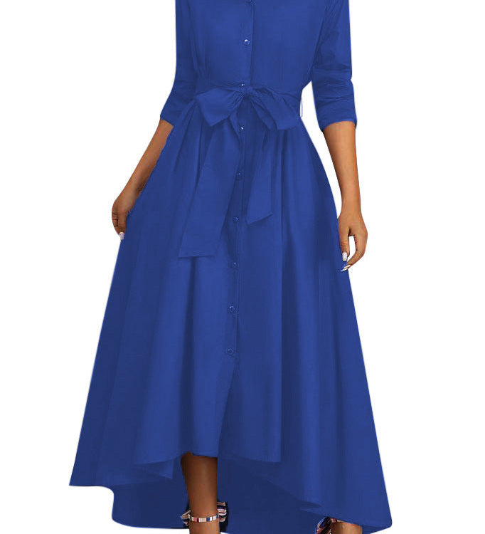 Martine | Perfect Buttoned Maxi Dress for Parties