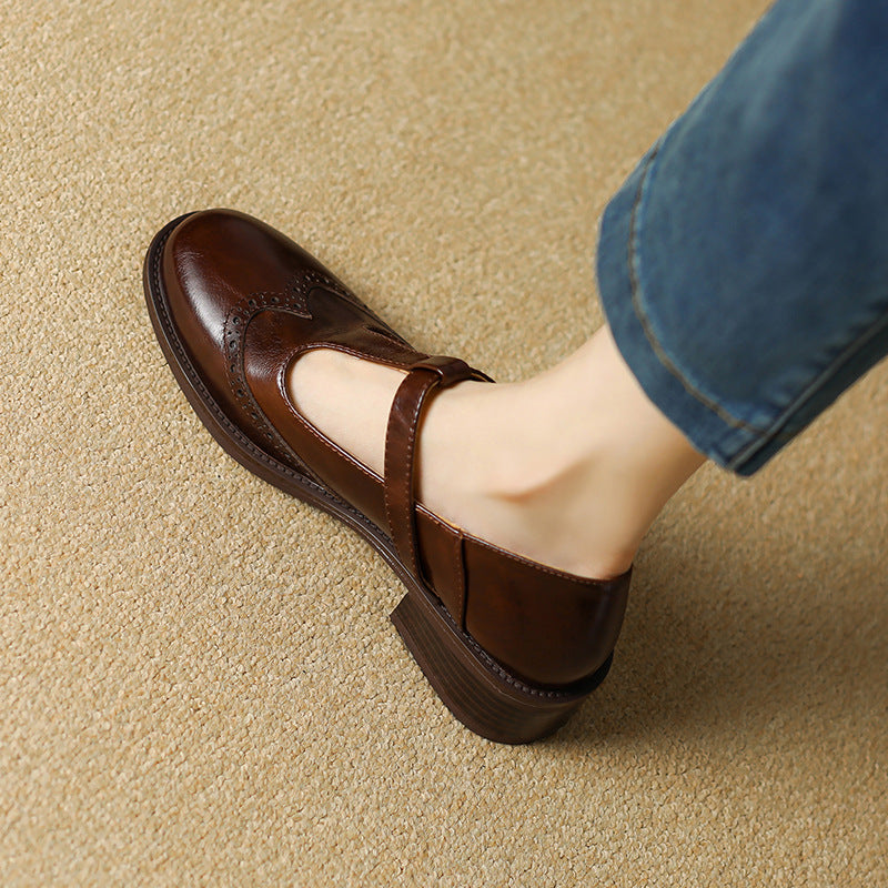 Emma – Classic Women's Strap Shoes