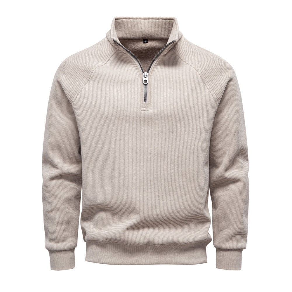 Owen | High-Collar Fleece Vest