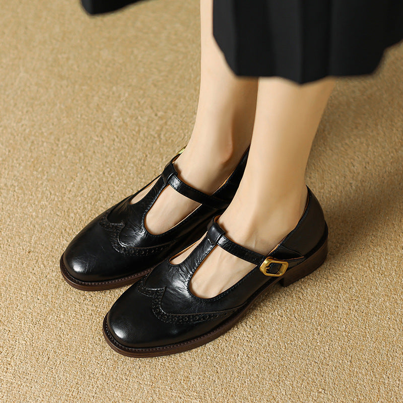 Emma – Classic Women's Strap Shoes