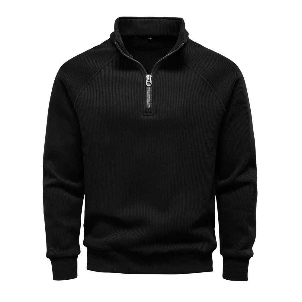Owen | High-Collar Fleece Vest