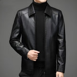 Julien™ Casual Leather Jacket