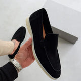Chic Nubuck Leather Moccasins