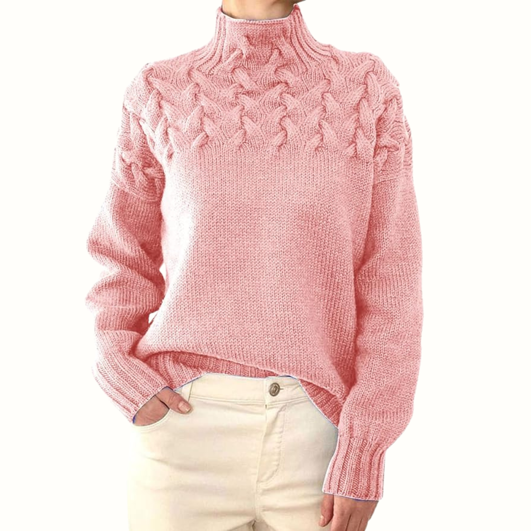 Nina | Cozy Knit Turtleneck