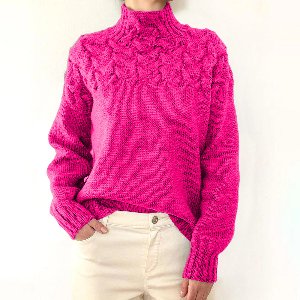 Nina | Cozy Knit Turtleneck