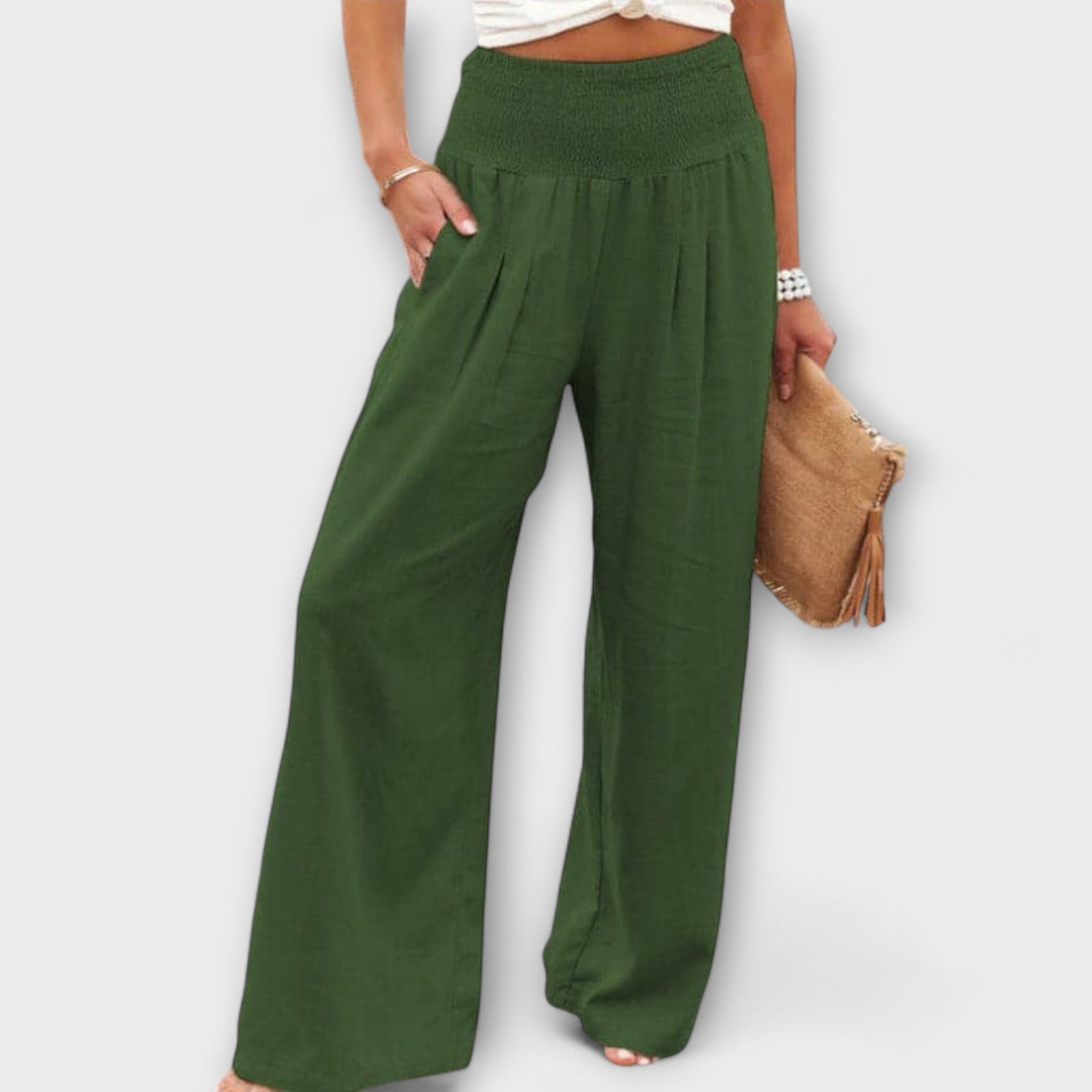 Chloé | Relaxed Fit Wide-Leg Pants