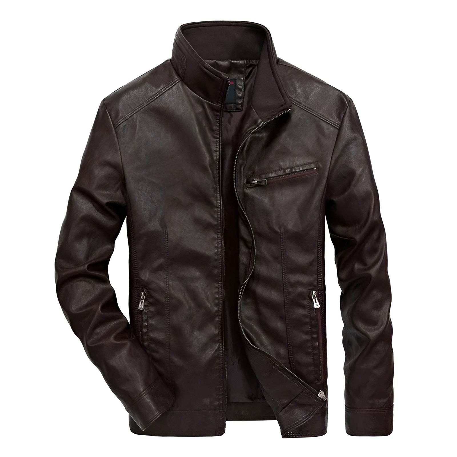 Noah™ | Men's Casual Leather Coat