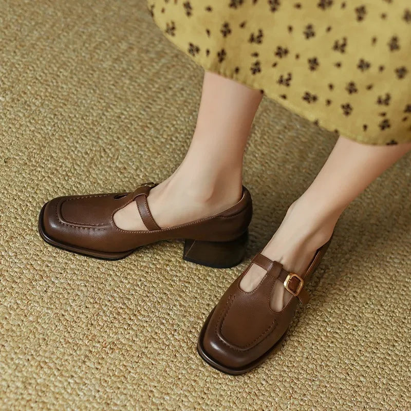 Camille | T-Strap Sandals