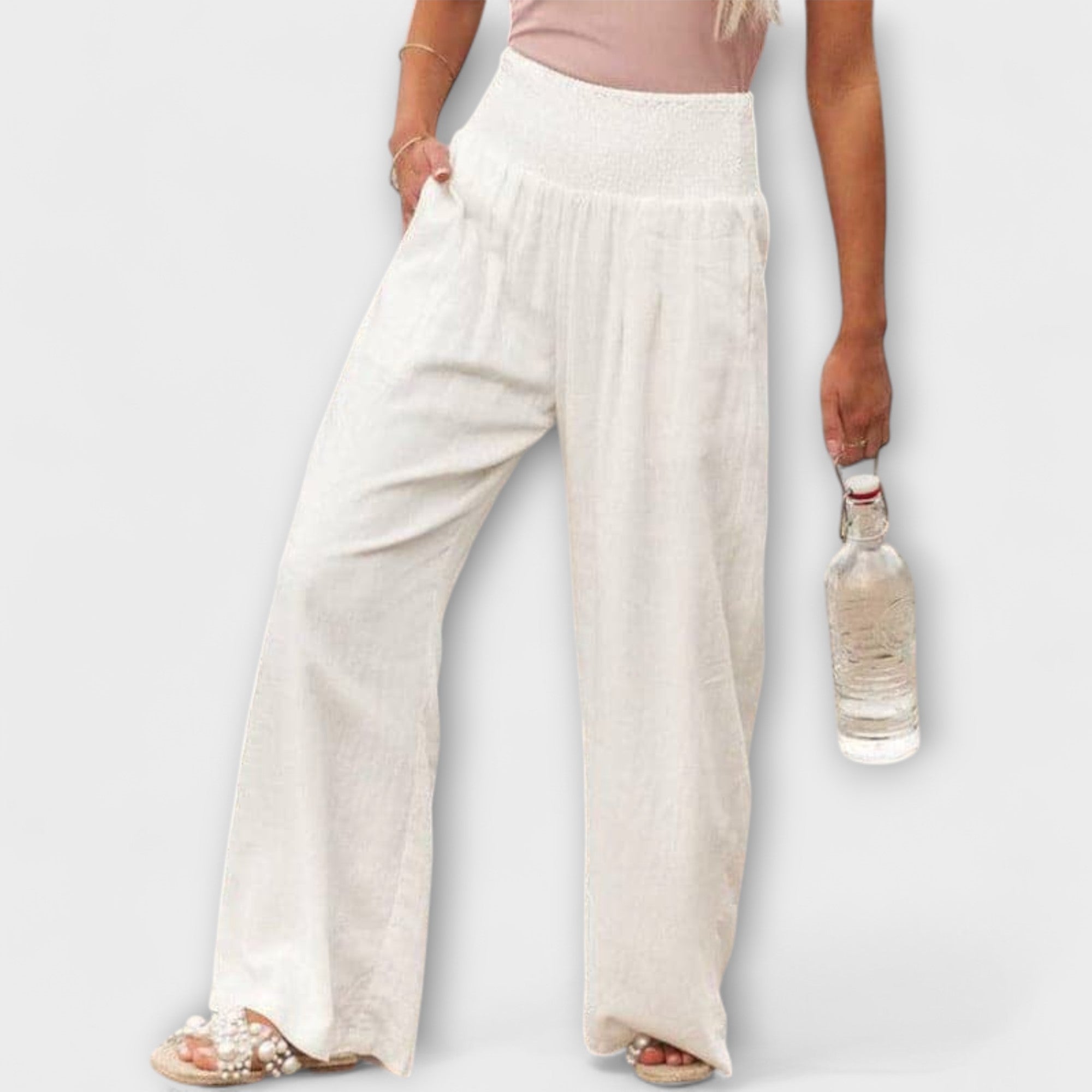 Chloé | Relaxed Fit Wide-Leg Pants