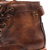 Fanum | Vintage-Inspired Men's Rounded Toe Boots