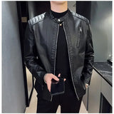 Adrien™ | Chic Slim-Fit Leather Jacket