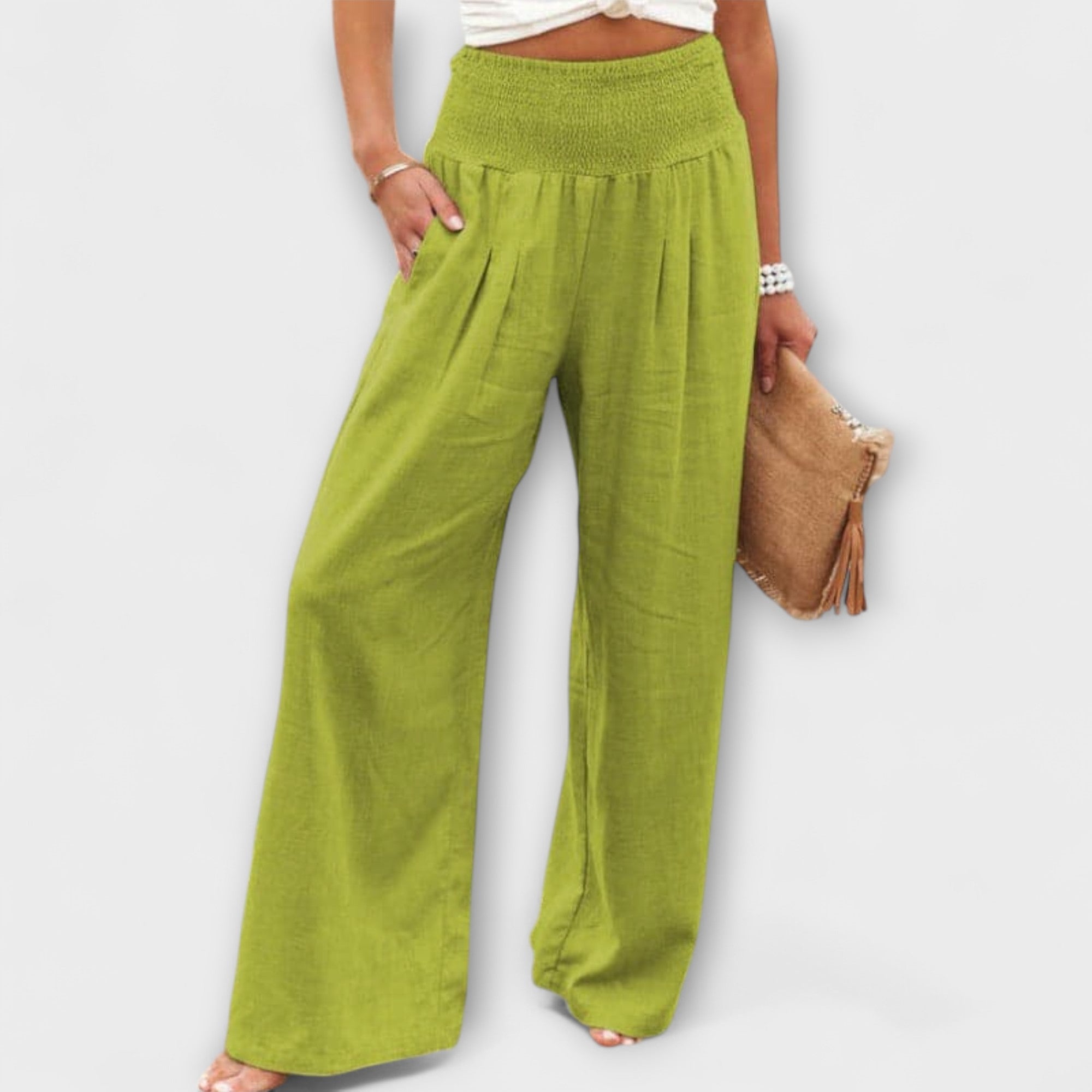Chloé | Relaxed Fit Wide-Leg Pants