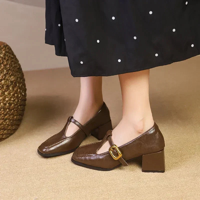Maëlle | Classic French Mary Jane Shoes