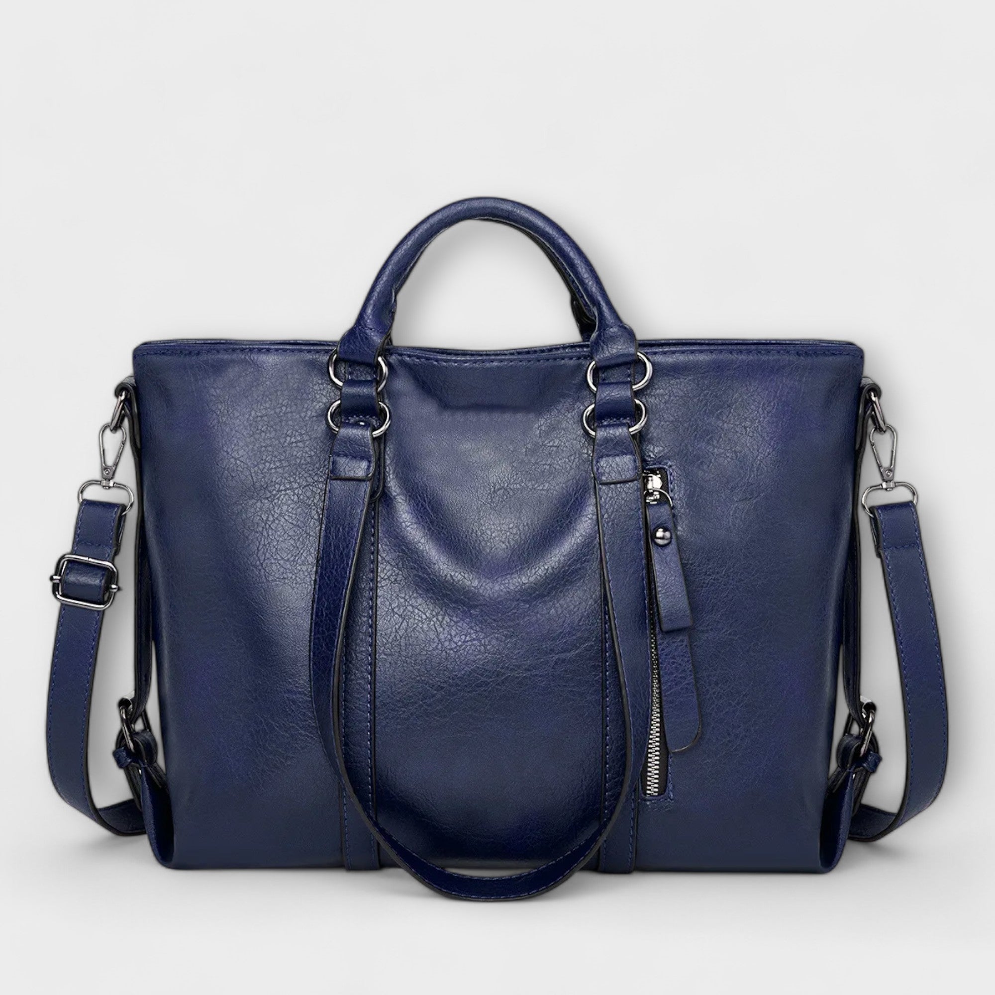 Lou | Oversized Leather Tote