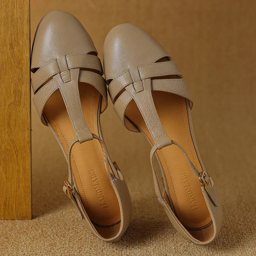 Camille | T-Bar Style Ballet Flats