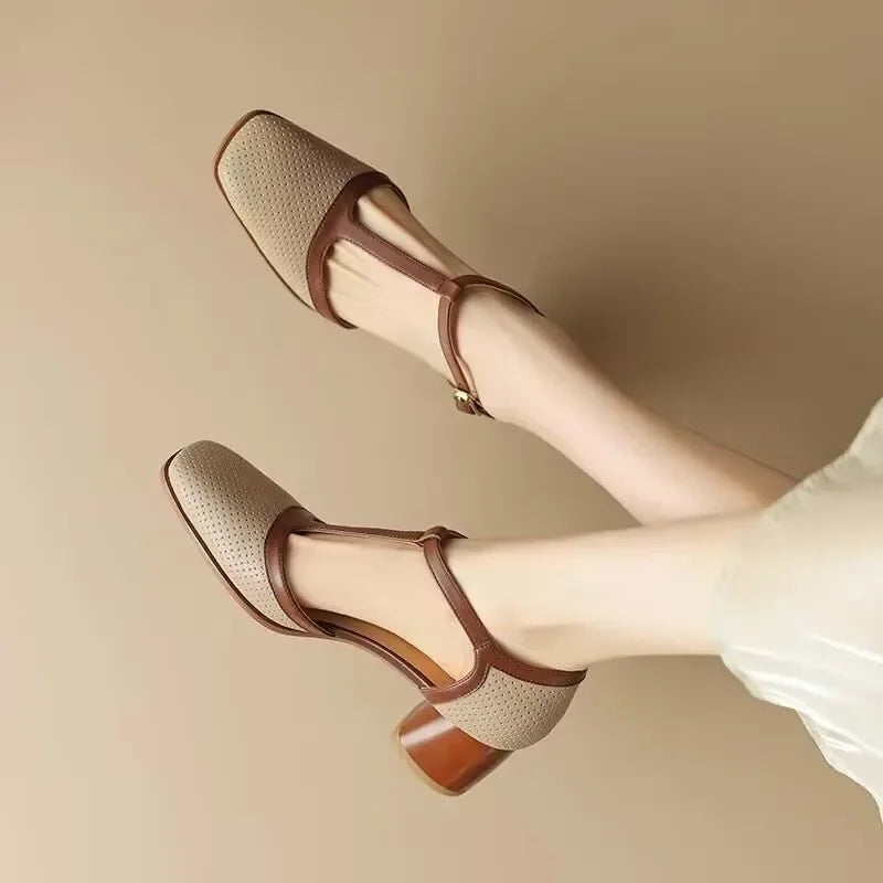 Agnès | Elegant Mid Heeled Shoes