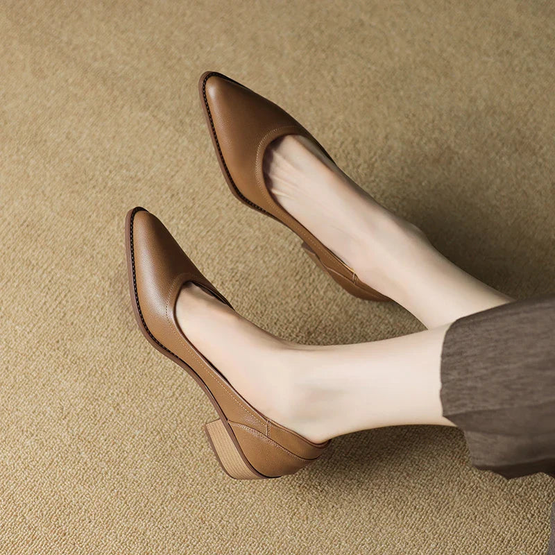 Camille | Stylish Mid-Heel Footwear