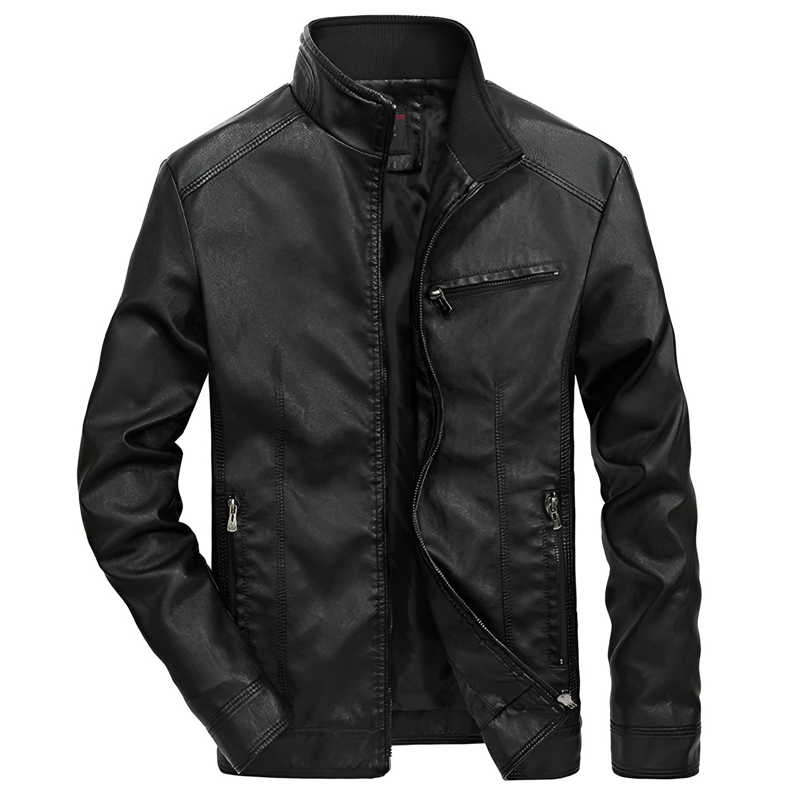 Noah™ | Men's Casual Leather Coat