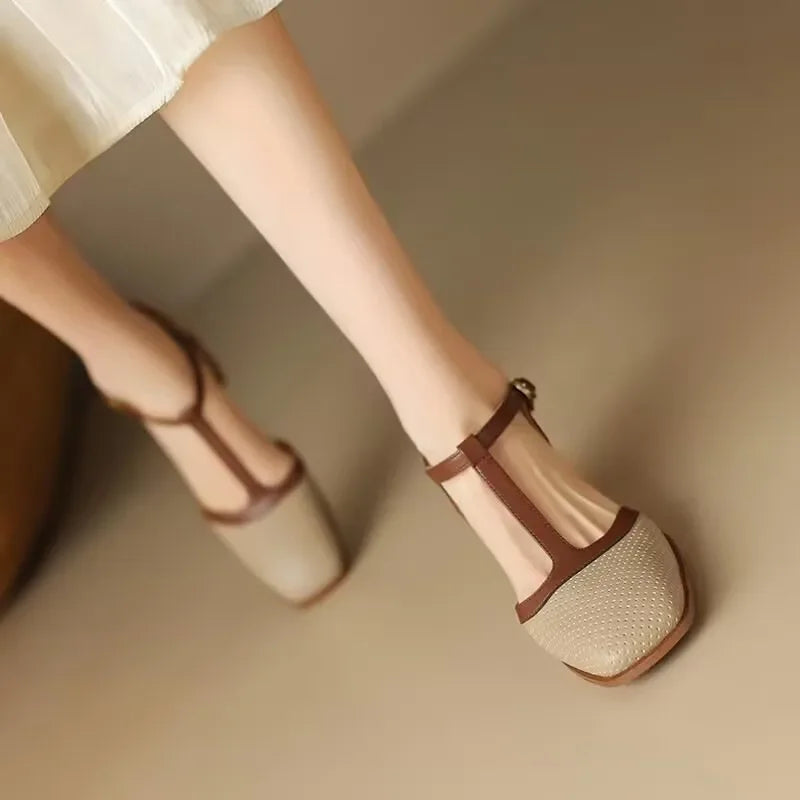 Els – Elegant Women's Mid-Heel Shoes
