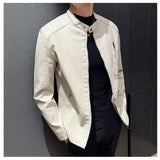Adrien™ | Chic Slim-Fit Leather Jacket
