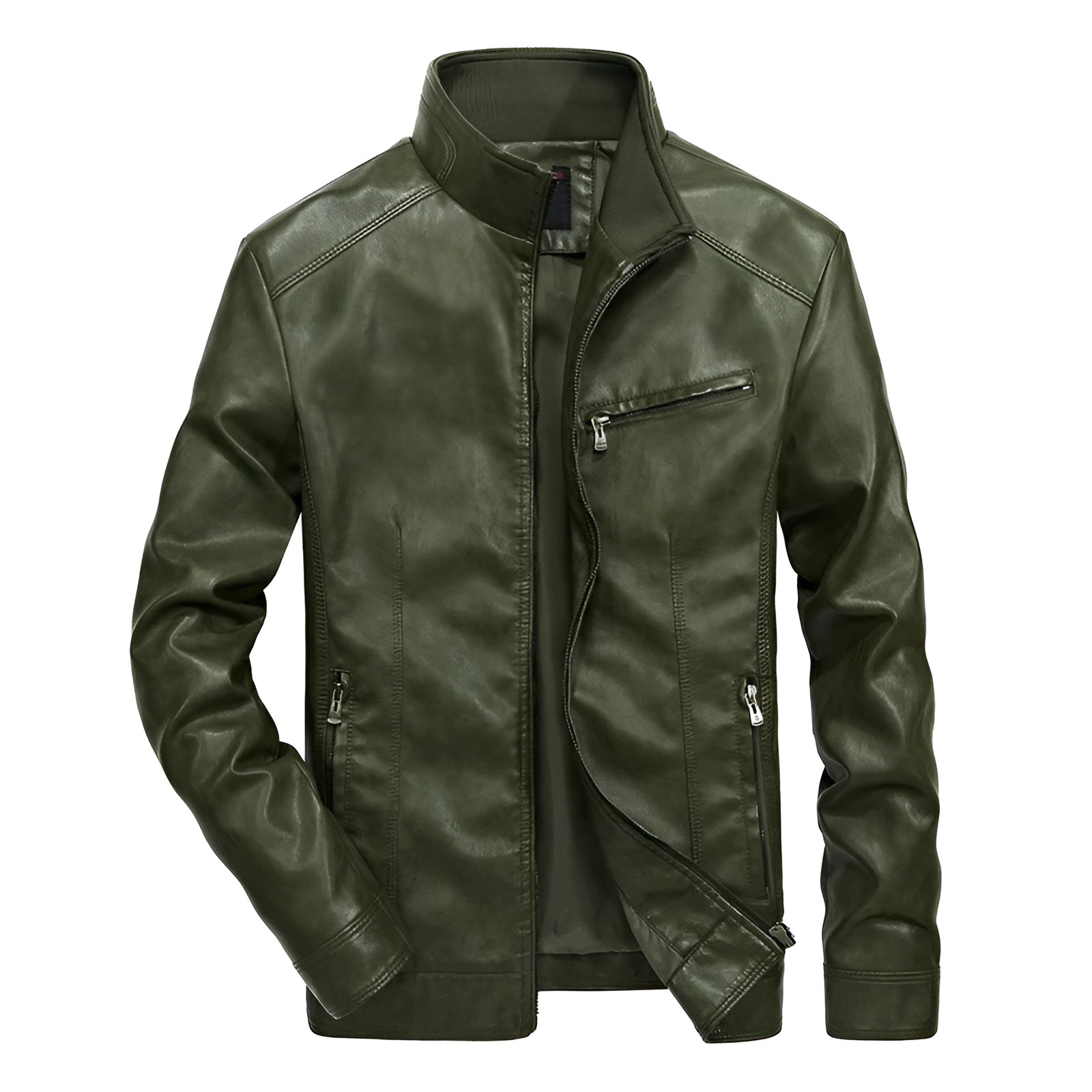 Noah™ | Men's Casual Leather Coat