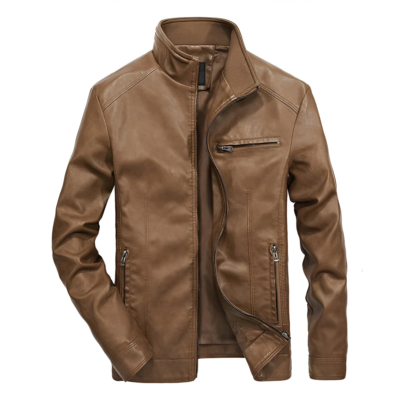 Noah™ | Men's Casual Leather Coat