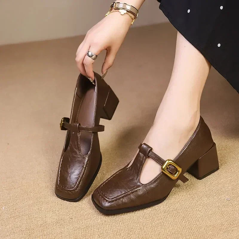 Ria – Timeless Women's Mid-Heel Shoes