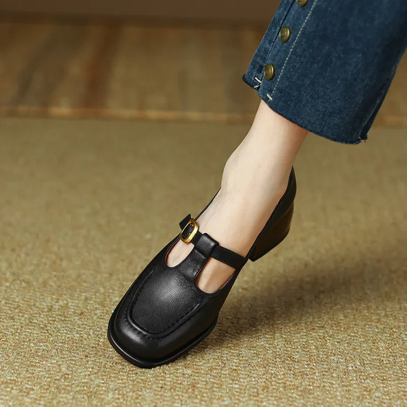 Camille | T-Strap Sandals