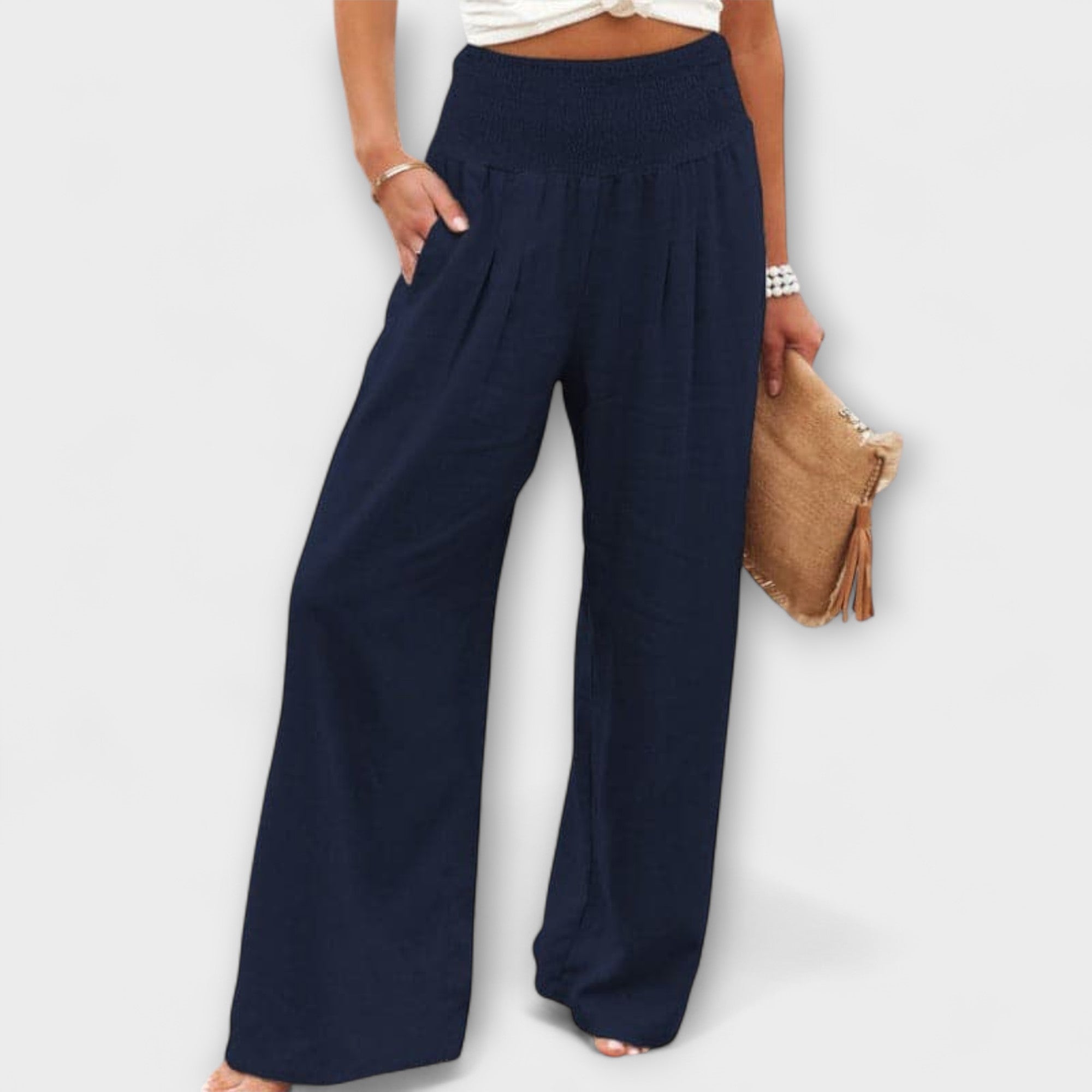 Chloé | Relaxed Fit Wide-Leg Pants