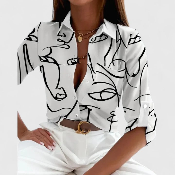 Élodie | Chic Long Sleeve Top
