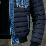 Luka | Padded Hybrid Denim Jacket