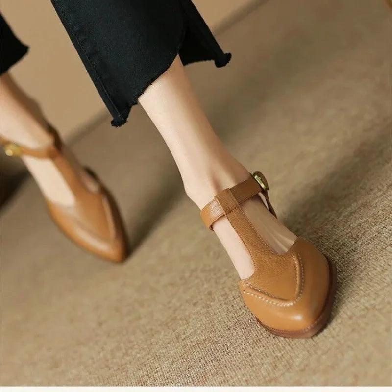 Claire | Aurenza Buckled Footwear