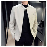 Adrien™ | Chic Slim-Fit Leather Jacket