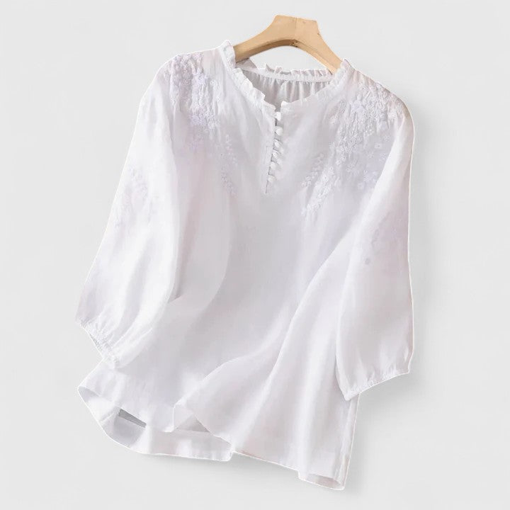 Élise | Chic Button-Up Blouse