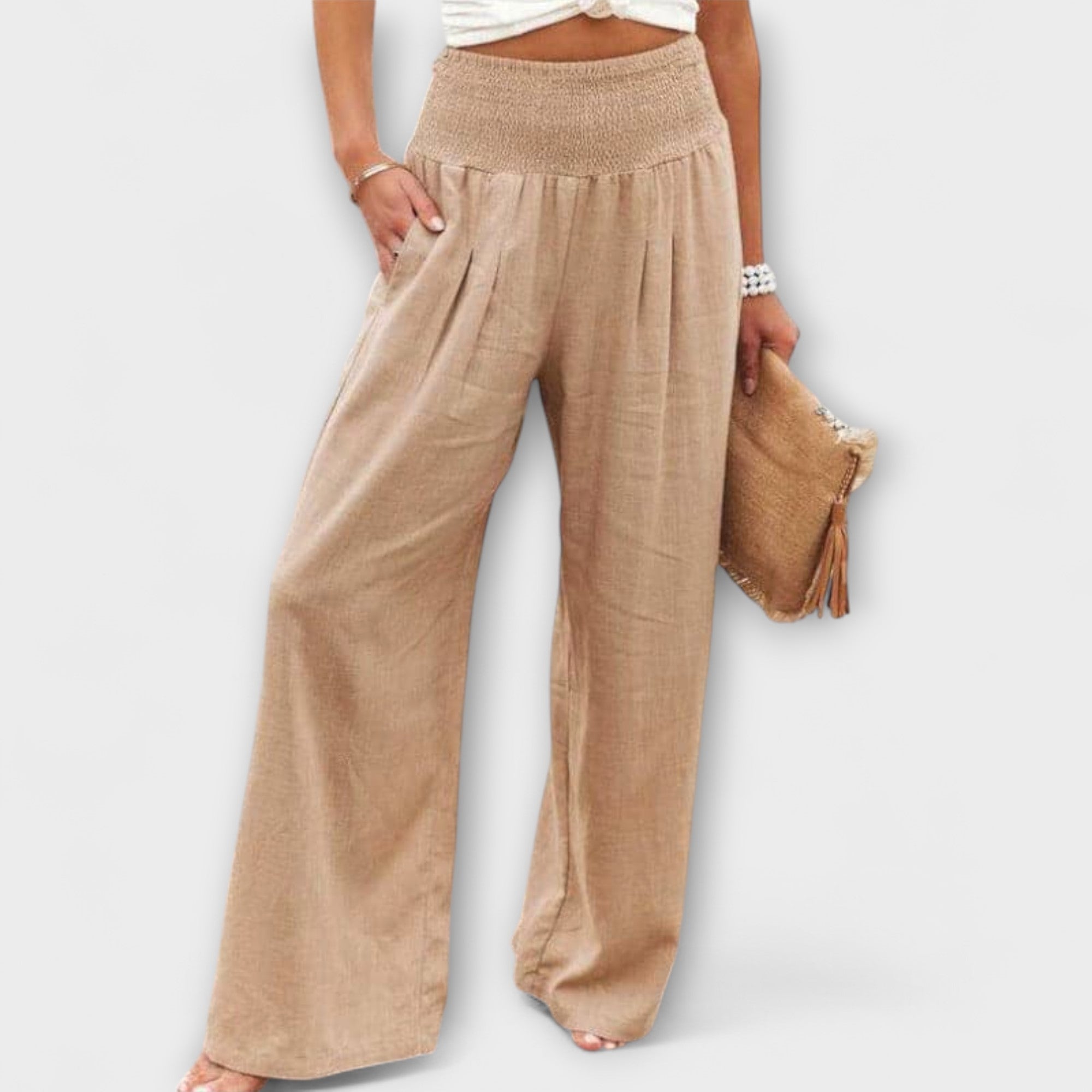 Chloé | Relaxed Fit Wide-Leg Pants
