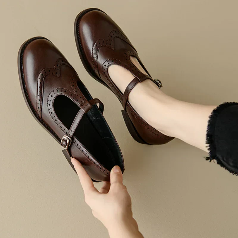 Claire | Chic T-Strap Mary Jane Shoes