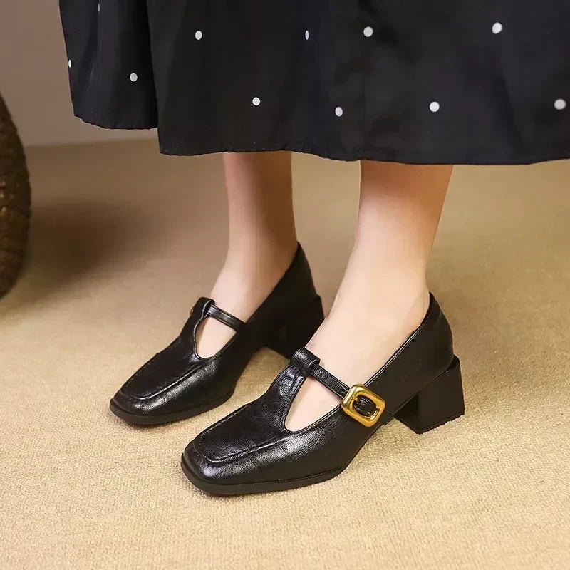 Maëlle | Classic French Mary Jane Shoes