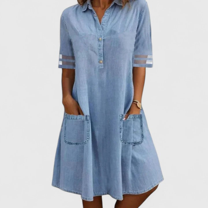 Hortense | Denim Dress