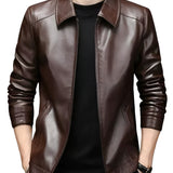Julien™ Casual Leather Jacket