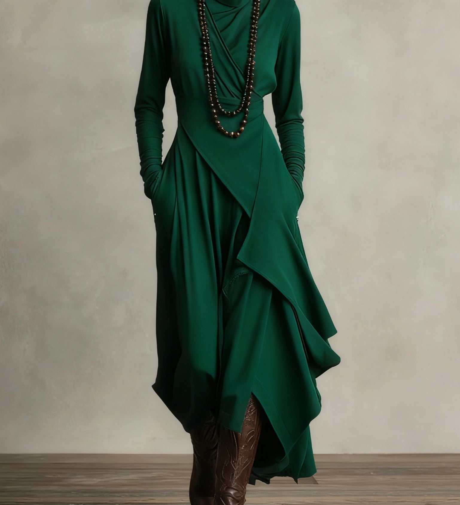 Emmanuelle | Elegant Maxi Dress