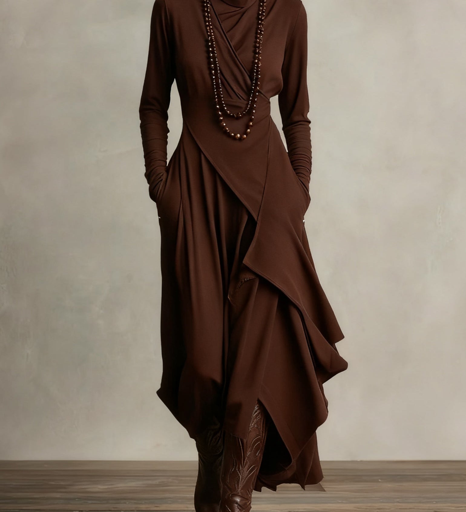 Emmanuelle | Elegant Maxi Dress