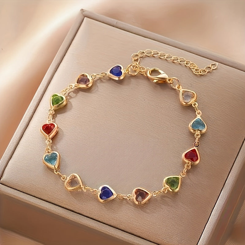 Distinctive Heart-Shaped Bracelet