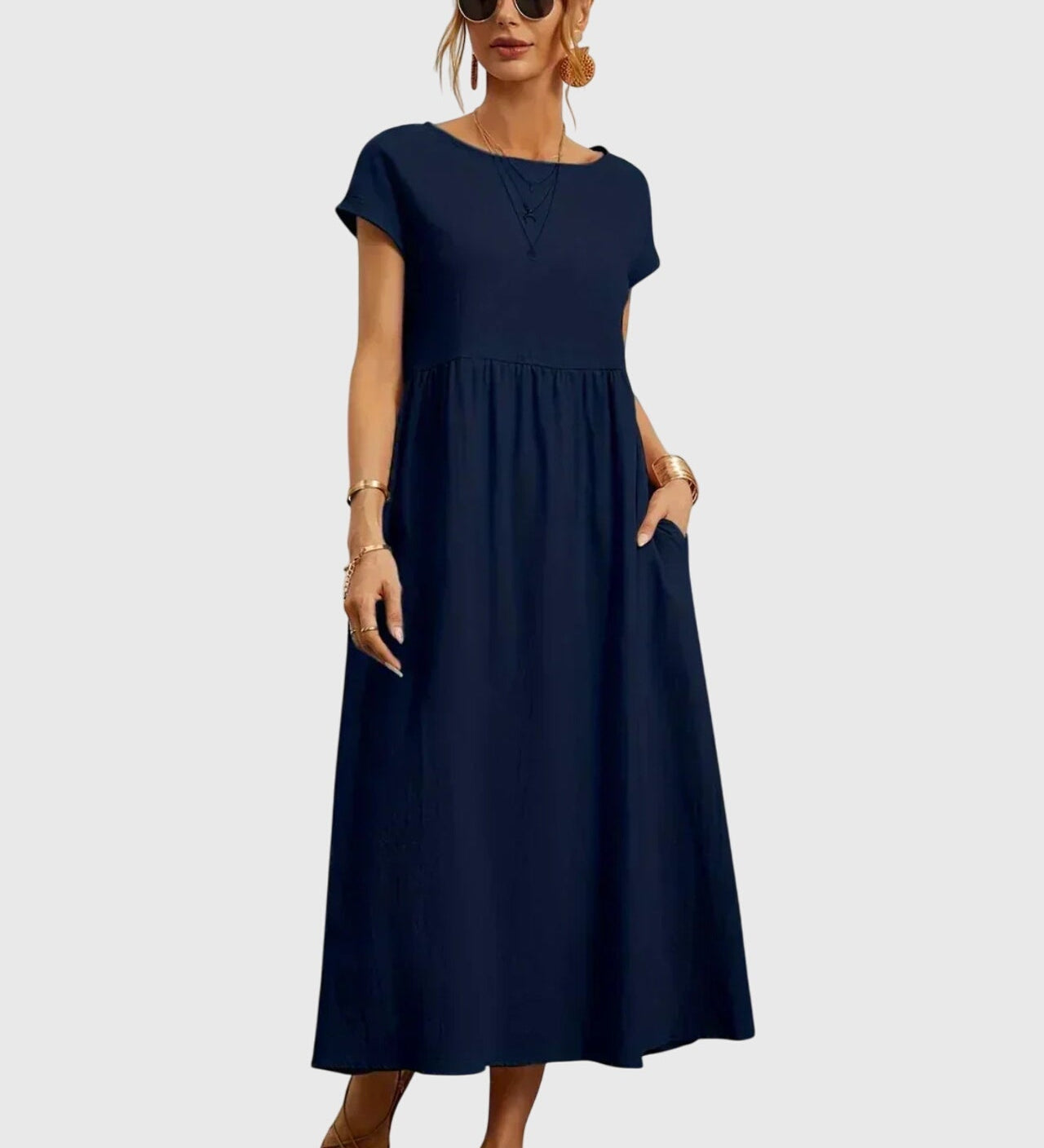 Giselle | Casual Dress with Pockets